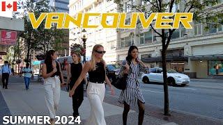 SUMMER LIFE 2024 in VANCOUVER CANADA - City Walking Tour on July 10