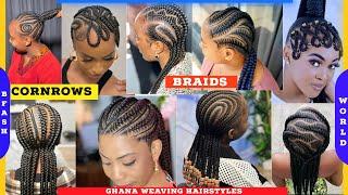 Latest Cornrow Braids Styles |Braids Hairstyles for Black Women | Cornrows Hairstyles |Ghana weaving