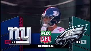 FOX Sports|NFL on FOX intro Giants at Eagles