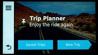 Garmin zūmo XT Trip Planner Tutorial  | CruisemansGarage.com