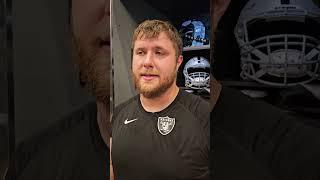 EXCLUSIVE Las Vegas Raiders LT Kolton Miller from the Locker Room Los Angeles Rams Week #raiders