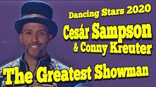 Cesár Sampson & Conny Kreuter Dancing Stars 2020 Finale "The Greatest Showman" Showtanz