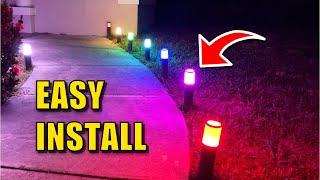 How to INSTALL Pathway Lights