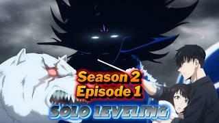 Solo Leveling Season 2 Episode 1 Recap: Red Gates and New Enemies