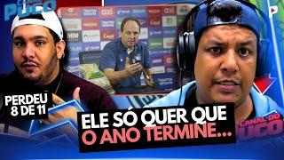 NÃO É QUESTÃO DE CONDICIONAMENTO FÍSICO; É MENTAL. A CABEÇA E A CONFIANÇA SE FORAM.