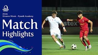 Dinamo-Minsk - Pyunik 4:2 | UYL Match Highlights