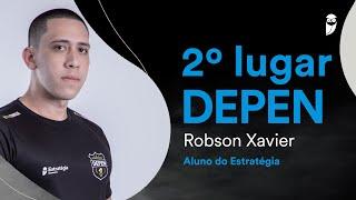 Robson Xavier passou em 2º lugar no Concurso do DEPEN, confira!