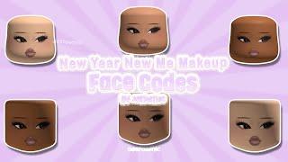 Berry Avenue Skintone Face Codes (New Year New Me Face Mask) | aestaethic