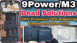 Redmi 9 power / poco M3 dead solution CPU Reballing done 