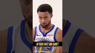 Steph Curry First Game ? 