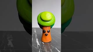 OMG  I made mr. Tree| Sprunki#clay #clayart #plasticinerelax