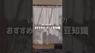 知らなきゃ損！？おすすめカーテンと豆知識 #nitori  #ニトリ #レースカーテン #カーテン