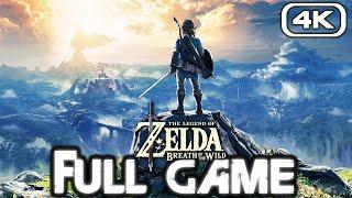 ZELDA BREATH OF THE WILD Gameplay Walkthrough FULL GAME (4K ULTRA HD) No Commentary