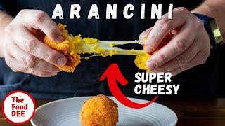 The Best Way To Use Leftover Rice : Arancini (Stuffed Fried Rice Balls) |THE FOOD-DEE BASICS