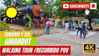 Walking Tour Recorrido POV City Center (Girardot / Cundinamarca ) COLOMBIA 4K