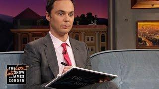 Jim Parsons Can't Remember Complex Math Equations