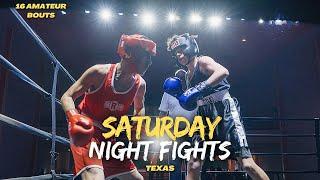 SATURDAY NIGHT FIGHTS! BRUTAL Amateur Boxing Bouts In 4K Quality!