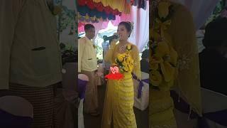 Myanmar wedding #youtubeshorts