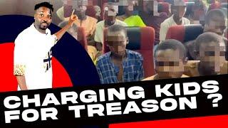 Nigeria charges 32 minors for treason, for trying to overthrow Tinubu (Pararan Mock News)