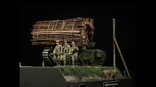 Diorama 1944: Moeilijk terrein onderweg