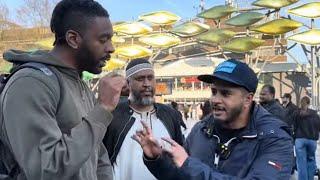 Muslim Gave Heart Attack To A Christian missionary | Hamza | Speakers Corner | Stratford