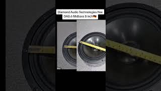 Diamond audio technologies HEX DA 8.6 Woofer(midbass) ukuran 8 inch ETON made [for sale]