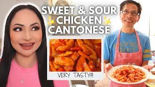 MY HAKKA DAD'S SWEET AND SOUR CHICKEN CANTONESE STYLE RECIPE! Hakka Family Vlog Ep.5 | Kirsty Lo