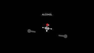 Molecular structure of alcohol /ethanol/ethyl alcohol.