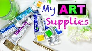 My Favorite Art Supplies 2020