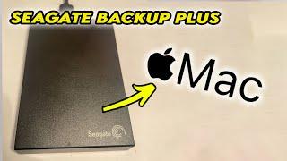 Seagate Backup Plus Portable Drive: How To Install on Mac OS (Full Setup)