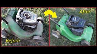 Lawn Mower Restoration (GGP V35) Restauracija Kosilice