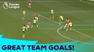 20 GREAT Team Goals | Premier League Compilation