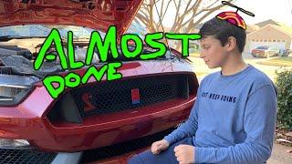 Our Wrecked 2017 Mustang GT Gets A Ford OEM GT350 Conversion!!! Part  17