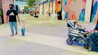 Dubai hills mall walking /HD video