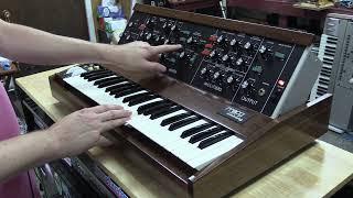 Matt Delany's 2nd Minimoog Restore/Demo (by synthpro)