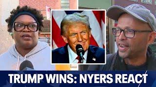 New Yorkers react to presidential election outcome