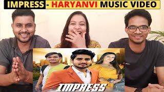 IMPRESS - Haryanvi Song 2020 | Baby Mannu | Manish Bhardwaj | Trendminati Reaction | Haryanvi Maina