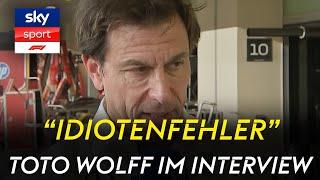 "Absolut unentschuldbar" Toto Wolff im Interview nach Drama um Hamilton!