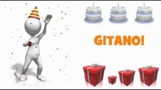 ¡FELIZ CUMPLEAÑOS GITANO!