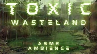 TOXIC WASTELAND | Geiger Counter, Acid Rain, Dystopian Music | ASMR Ambience