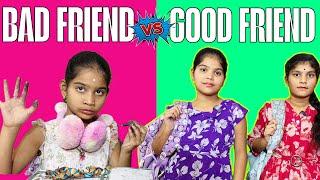 Good Friend  v/s Bad Friend || comedy video  || rider mallesh new videos  || funny videos || janavi