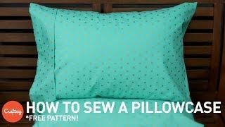 How to sew a pillowcase | Sewing Tutorial with Angela Wolf