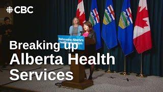 Primary care split from Alberta Health Services