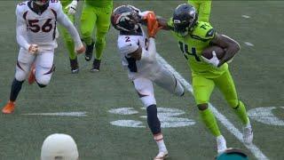 DK Metcalf NASTY Stiff Arm vs Broncos | Seahawks vs Broncos | NFL 2022