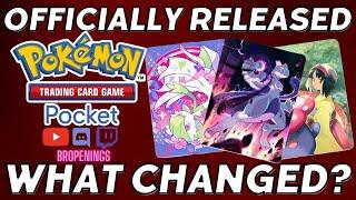 Pokemon TCG Pocket Official Release - What Changed? #pokemontcgpocket