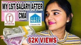 #CMASTUDENTS #CMA  #CMASALARY II MY 1ST SALARY AFTER CMA II CMA PACKAGE II SALARY IN NBCC FINANCE