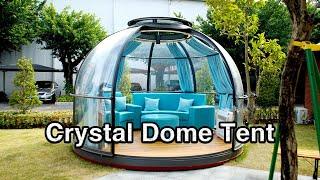 MORE TENT Glamping Tent - Clear Dome House | Polycarbonate Clear Dome | Transparent Glamping Dome