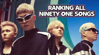 RANKING ALL NINETY ONE SONGS