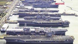 Naval Station Norfolk is the largest and busiest naval base in the world and after resurfacing