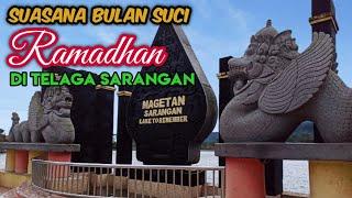 Suasana bulan suci ramadhan di Telaga Sarangan